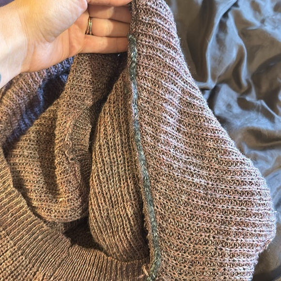 Solutions! Knit Sweater dress Medium in Mauve - Picture 7 of 7